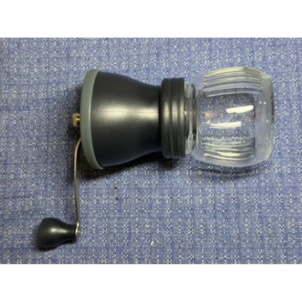 Hario Skerton Ceramic Burr Manual Coffee Grinder Hand Crank Glass Jar‎ Black